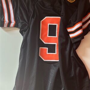Black and Orange Sports Jersey